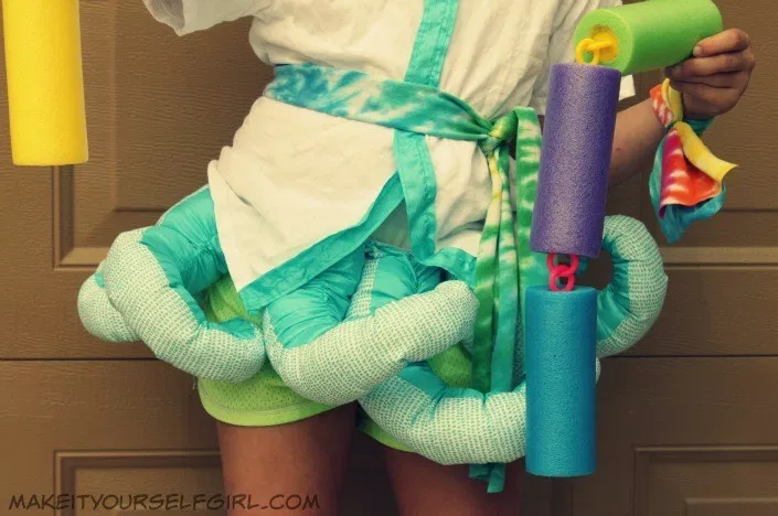 DIY Ninja Octopus Costume